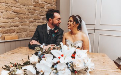 KRIZZA & RYAN: A PARLOUR AT BLAGDON WEDDING